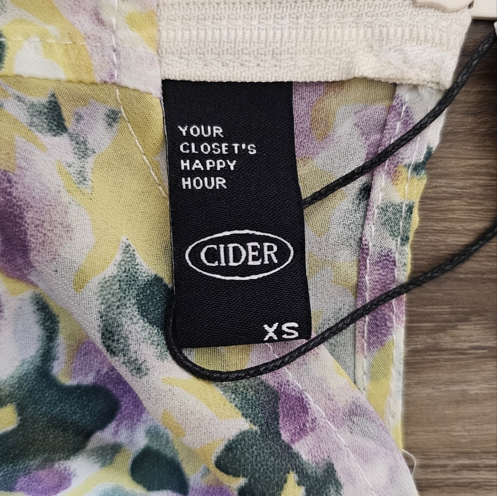 NWT Cider Floral Corset Tank Top - Picture 7 of 7